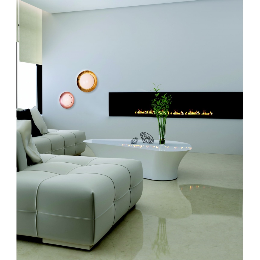 Zambelis 1959 - LED Ceiling light LED/28W/230V d. 50 cm copper