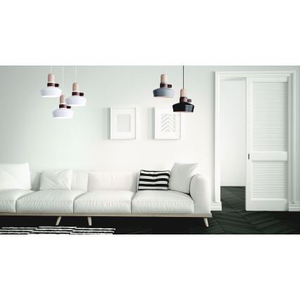 Zambelis 1994-W - Chandelier on a string 3xE27/40W/230V white