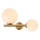 Zambelis 1995 - Wall light 1xG9/7W + 1xE14/15W/230V gold