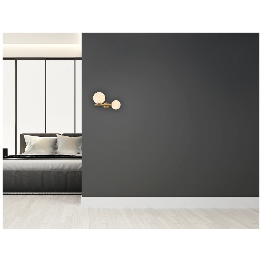 Zambelis 1995 - Wall light 1xG9/7W + 1xE14/15W/230V gold