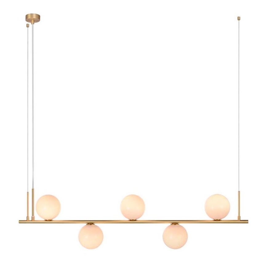 Zambelis 1998 - Chandelier on a string 5xE14/15W/230V gold