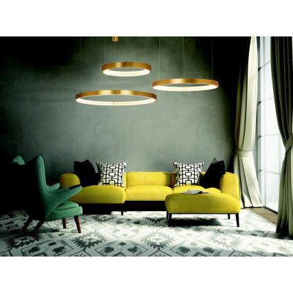 Zambelis 2006 - LED Dimmable chandelier on a string LED/36W/230V gold