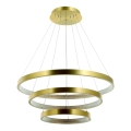 Zambelis 2009 - LED Dimmable chandelier on a string LED/112W/230V gold