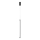 Zambelis 20121 - LED Chandelier on a string LED/12W/230V black