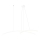 Zambelis 20129 - LED Dimmable chandelier on a string LED/48W/230V white