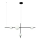 Zambelis 20131 - LED Dimmable chandelier on a string LED/18W/230V