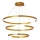 Zambelis 2014 - LED Dimmable chandelier on a string LED/120W/230V gold