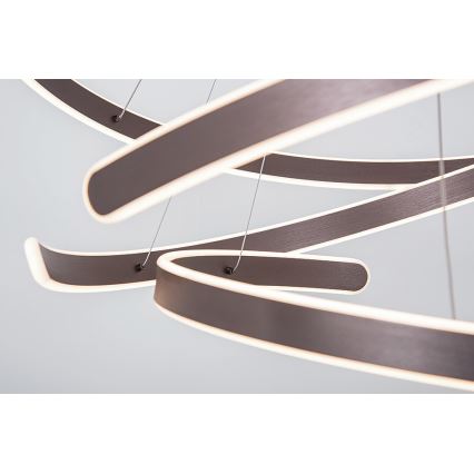 Zambelis 2015 - LED Dimmable chandelier on a string LED/120W/230V brown