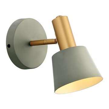 Zambelis 20219 - Wall spotlight 1xE14/25W/230V grey