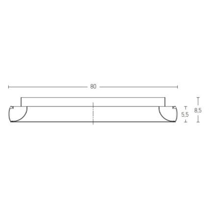 Zambelis 2059 - LED Dimmable ceiling light LED/60W/230V d. 80 cm brown