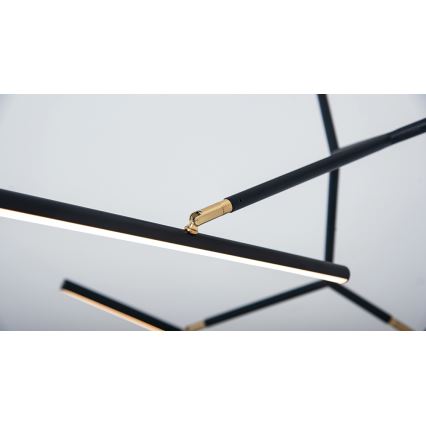 Zambelis 2070 - LED Dimmable chandelier on a pole LED/49W/230V black