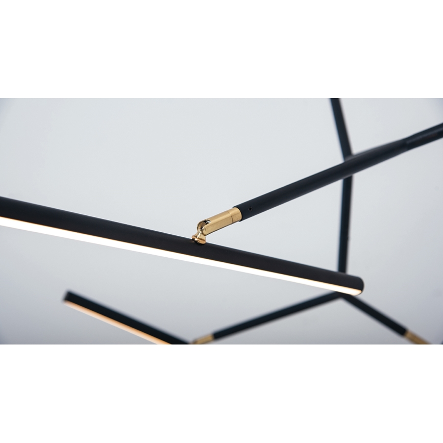 Zambelis 2070 - LED Dimmable chandelier on a pole LED/49W/230V black