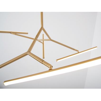 Zambelis 2071 - LED Dimmable chandelier on a pole LED/49W/230V gold