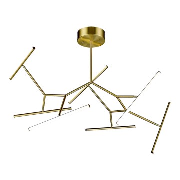 Zambelis 2073 - LED Dimmable chandelier on a pole LED/68W/230V gold