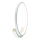 Zambelis 2075 - LED Wall light LED/25W/230V d. 42,5 cm white