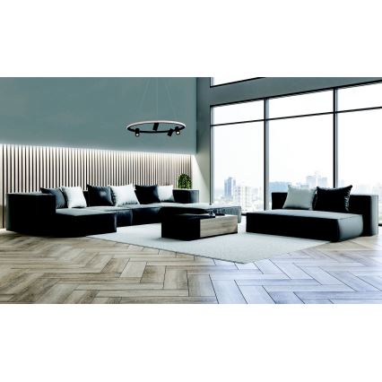 Zambelis 22012 - LED Dimmable chandelier on a string LED/47W/230V d. 60 cm black