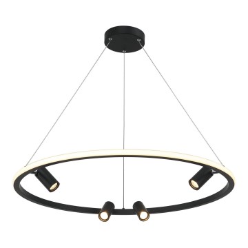 Zambelis 22013 - LED Dimmable chandelier on a string LED/59W/230V d. 79 cm black