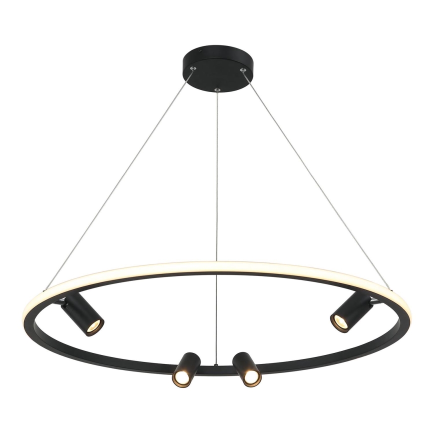 Zambelis 22013 - LED Dimmable chandelier on a string LED/59W/230V d. 79 cm black