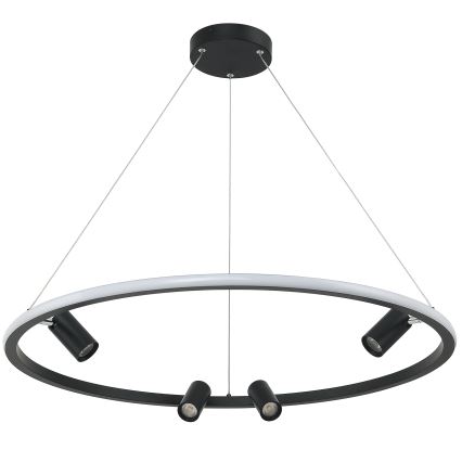 Zambelis 22013 - LED Dimmable chandelier on a string LED/59W/230V d. 79 cm black