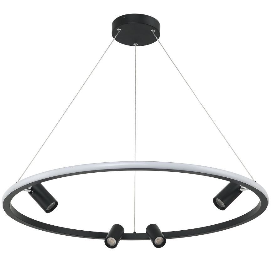 Zambelis 22013 - LED Dimmable chandelier on a string LED/59W/230V d. 79 cm black