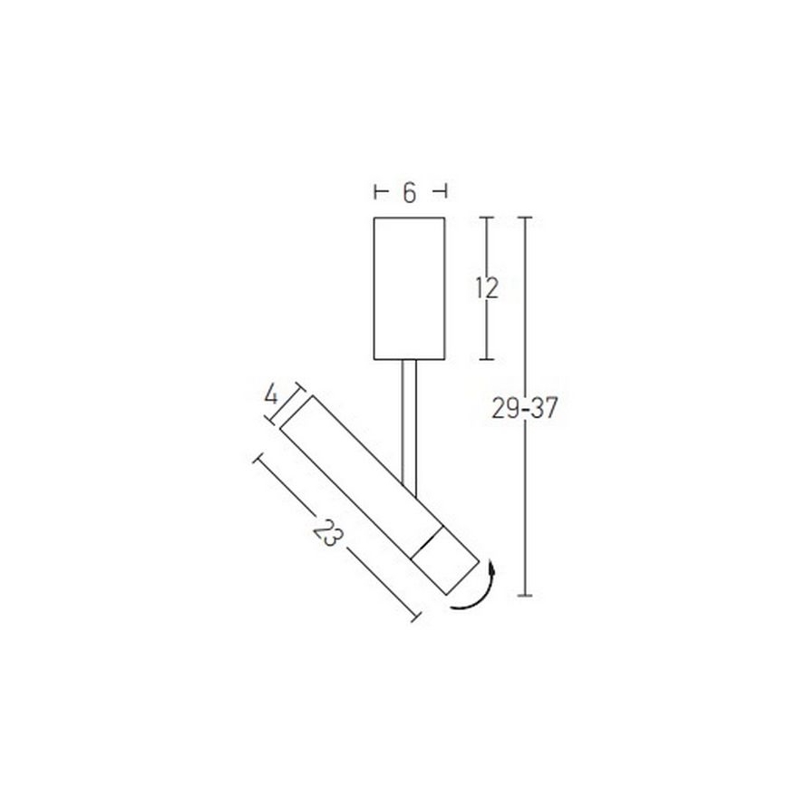 Zambelis 22028 - LED Chandelier on a pole LED/4W/230V
