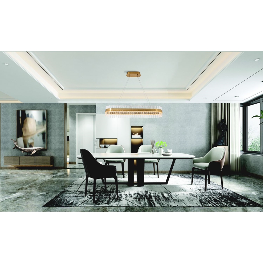 Zambelis 22041 - LED Dimmable chandelier on a string LED/68W/230V gold