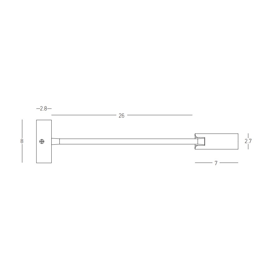 Zambelis 22050 - LED Flexible small lamp LED/3W/230V CRI90 white