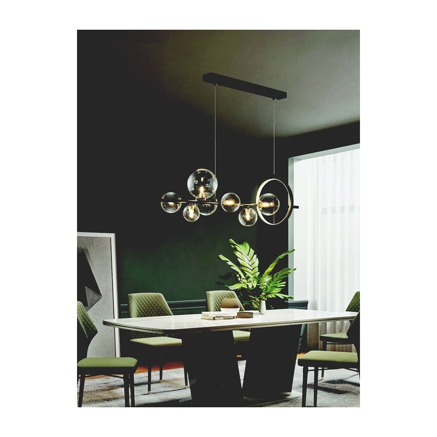 Zambelis 22063 - LED Dimmable chandelier on a string LED/14W + 7xG9/7W/230V