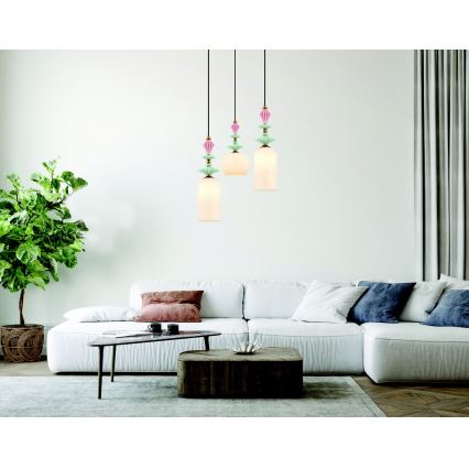 Zambelis 22078 - Chandelier on a string 1xE27/40W/230V
