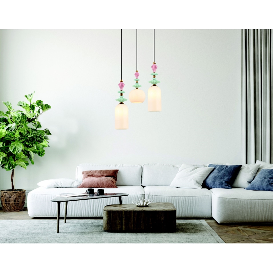 Zambelis 22078 - Chandelier on a string 1xE27/40W/230V