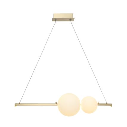 Zambelis 22108 - LED Dimmable chandelier on a string LED/11W/230V gold