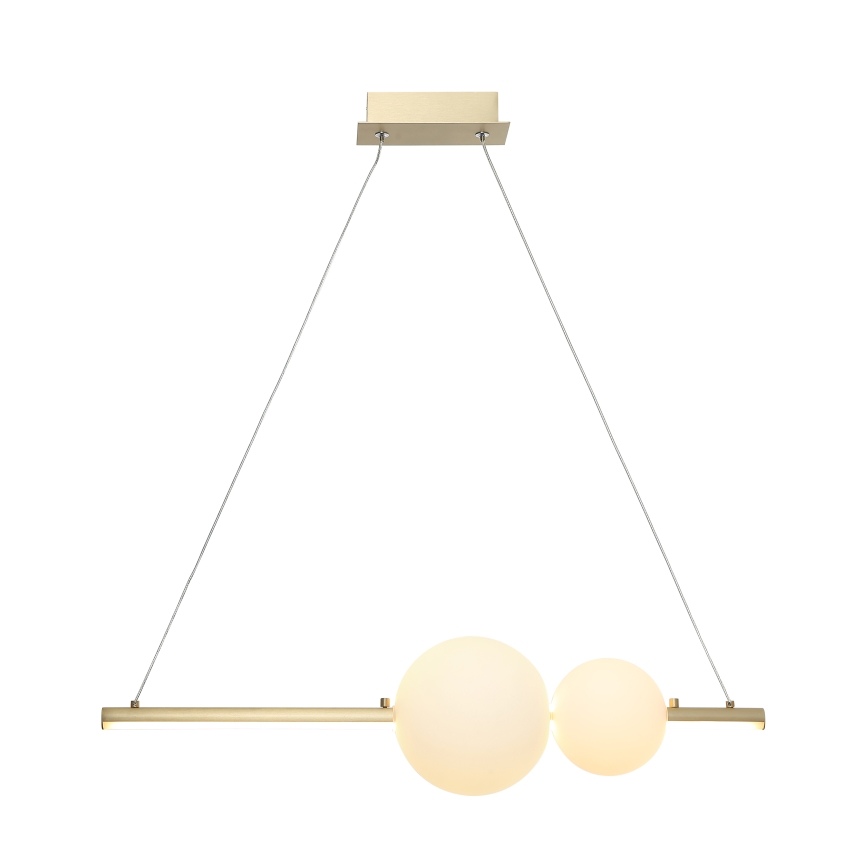 Zambelis 22108 - LED Dimmable chandelier on a string LED/11W/230V gold