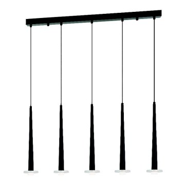 Zambelis 22112 - LED Dimmable chandelier on a string 5xLED/3W/230V CRI90 black