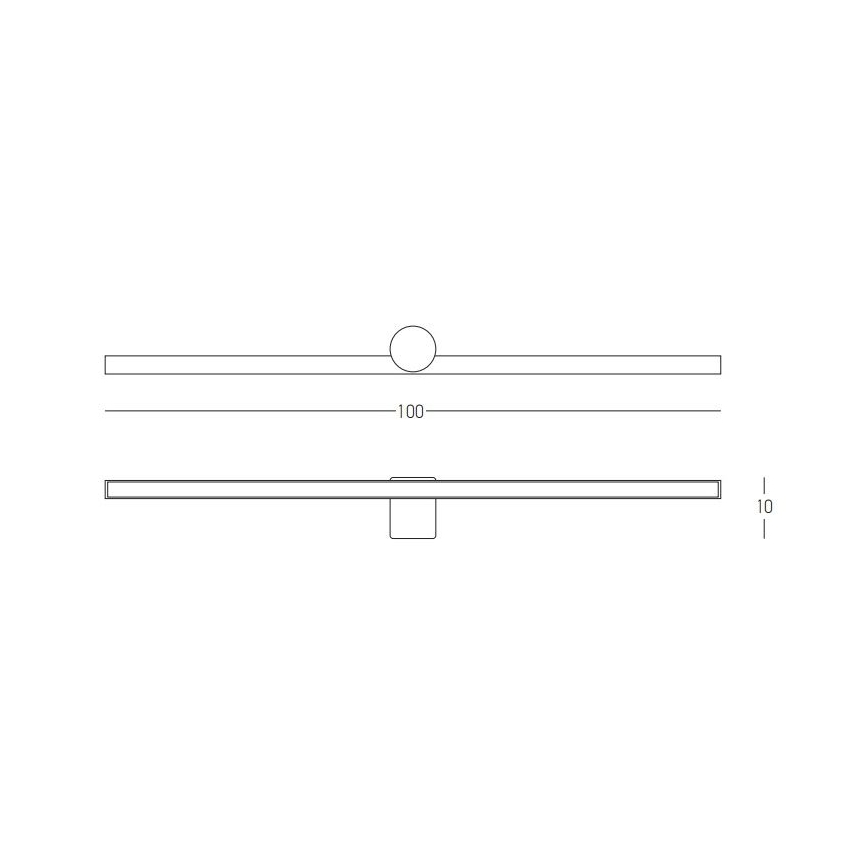 Zambelis 22126 - LED Bathroom mirror lighting LED/21W/230V 100 cm IP54
