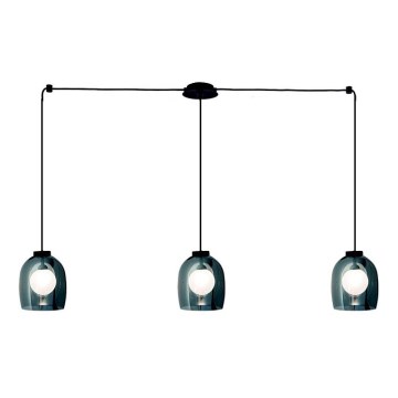 Zambelis 22146 - Chandelier on a string 3xG9/5W/230V spider black