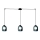 Zambelis 22146 - Chandelier on a string 3xG9/5W/230V spider black
