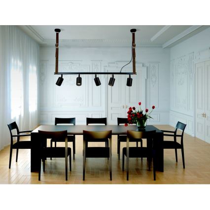 Zambelis 22224 - Chandelier on a string 5xGU10/25W/230V