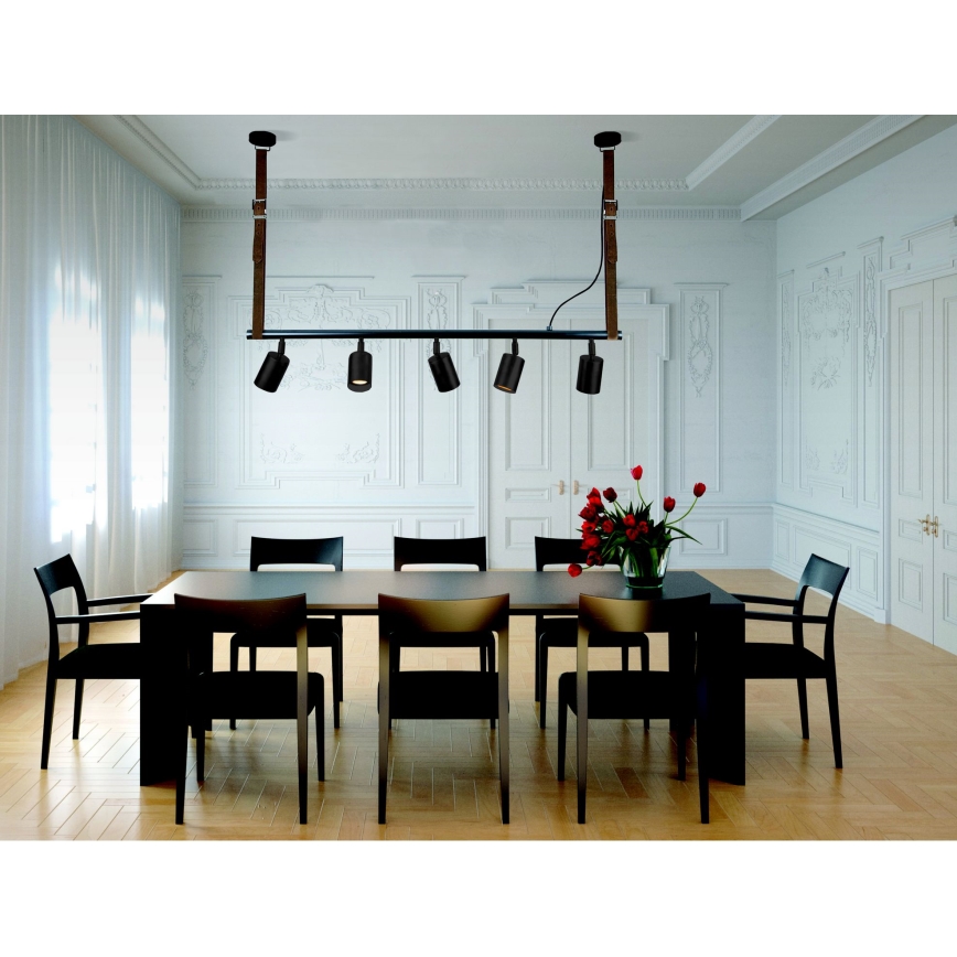 Zambelis 22224 - Chandelier on a string 5xGU10/25W/230V