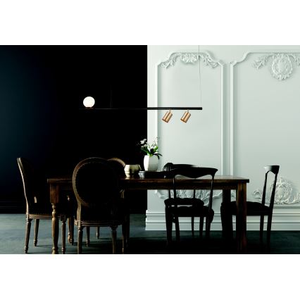 Zambelis 22227 - Chandelier on a string 2xGU10/25W+G9/9W/230V
