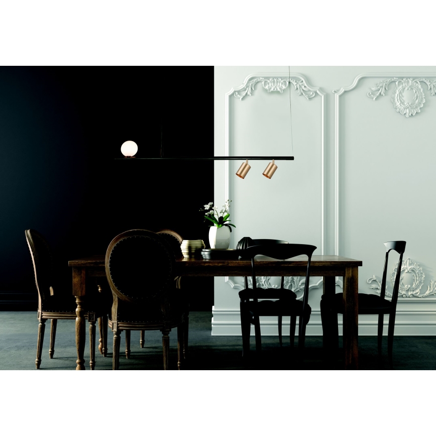 Zambelis 22227 - Chandelier on a string 2xGU10/25W+G9/9W/230V