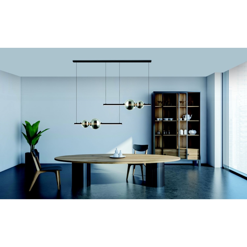 Zambelis 22234 - LED Dimmable chandelier on a string LED/22W/230V black