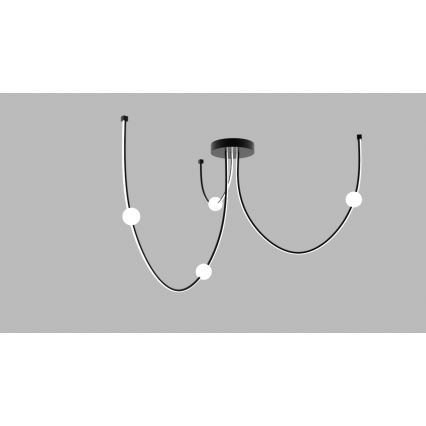 Zambelis 22247 - LED Dimmable chandelier on a string LED/42W/230V black