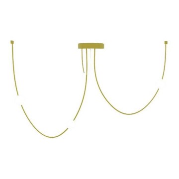 Zambelis 22248 - LED Dimmable chandelier on a string LED/42W/230V gold