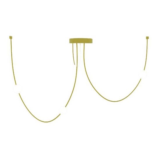 Zambelis 22248 - LED Dimmable chandelier on a string LED/42W/230V gold