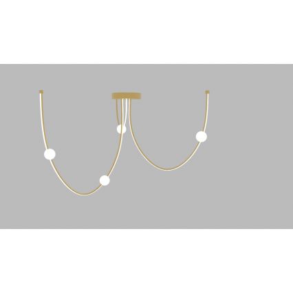 Zambelis 22248 - LED Dimmable chandelier on a string LED/42W/230V gold