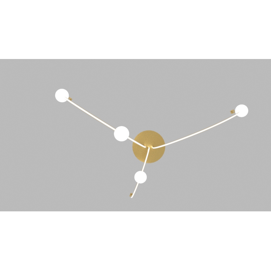 Zambelis 22248 - LED Dimmable chandelier on a string LED/42W/230V gold