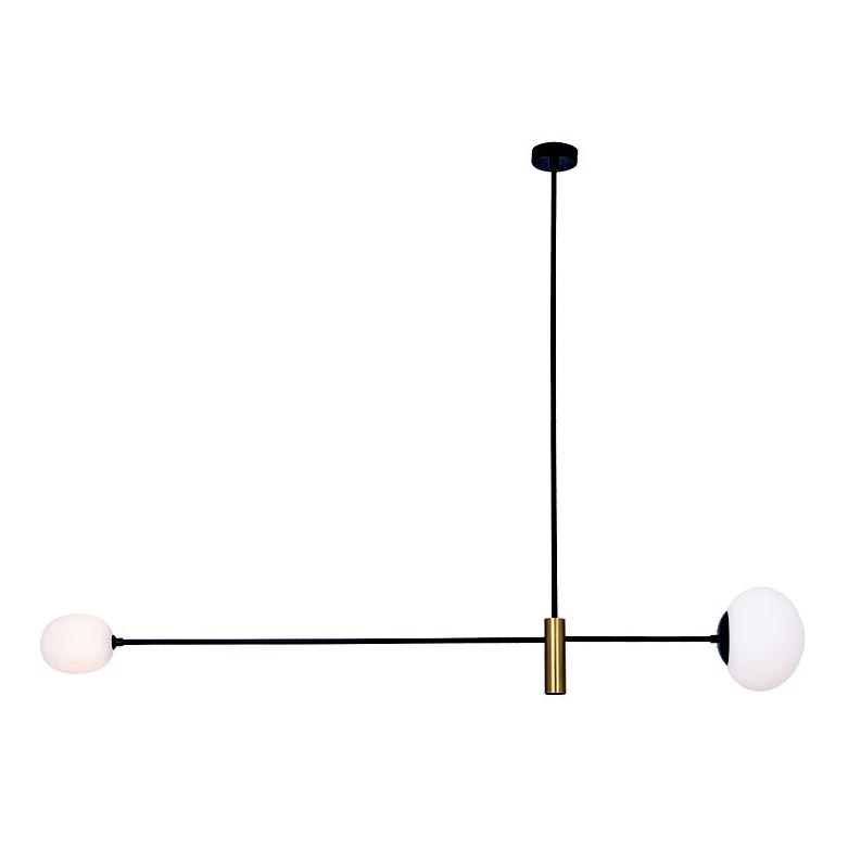 Zambelis 22267 - Chandelier on a pole 2xG9/9W/230V