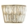 Zambelis 23050 - Crystal wall light 1xG9/5W/230V brass