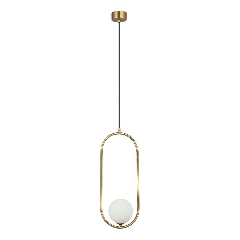 Zambelis 23135 - Chandelier on a string 1xG9/7W/230V 12x20 cm gold