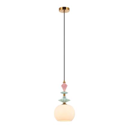 Zambelis A22079 - Replacement chandelier lampshade, 21 cm diameter, white